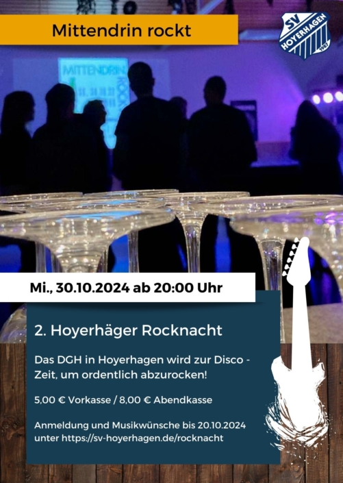 Mittendrin rockt, 30.10.24