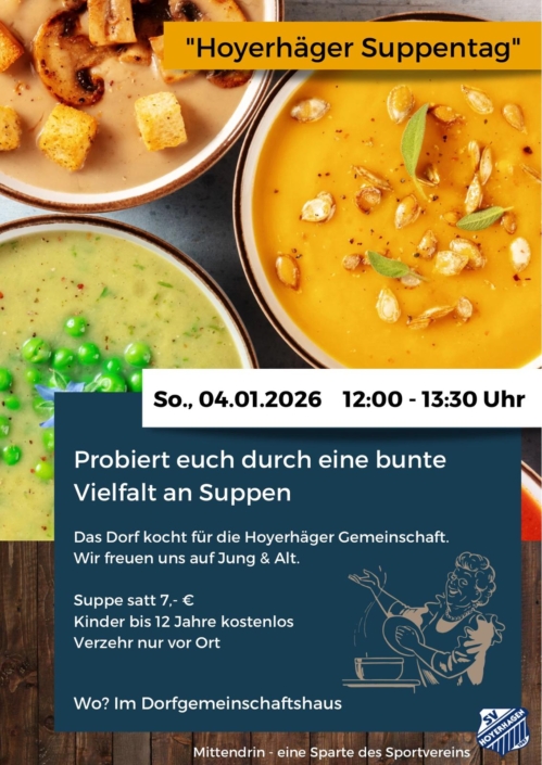 Suppentag Hoyerhagen, 04.01.26