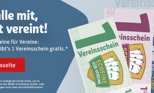 REWE Scheine für Vereine