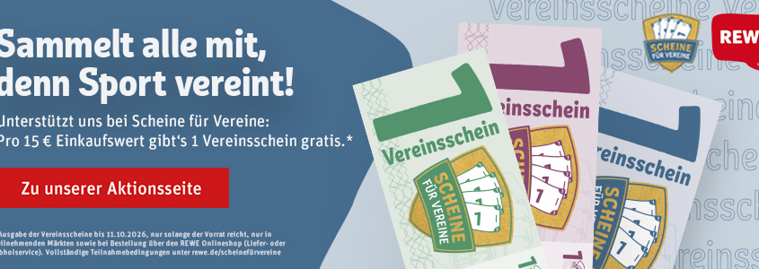 REWE Scheine für Vereine