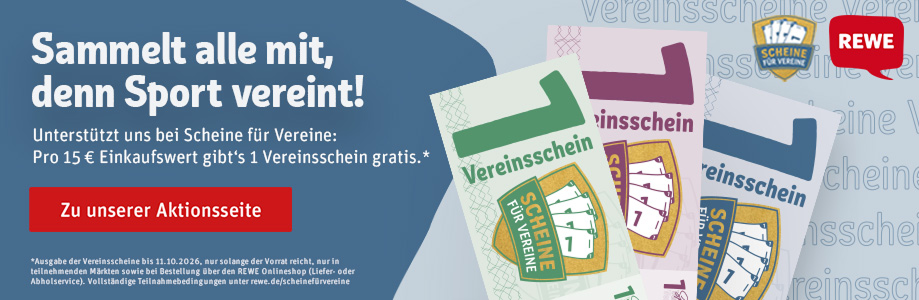 REWE Scheine für Vereine